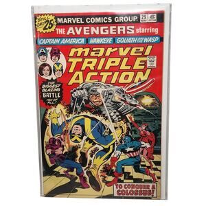 Marvel Triple Action #29 Vintage 1976 Marvel Comics .25 Cent Issue VF